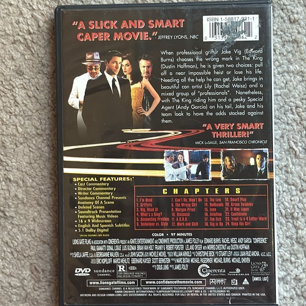 “Confidence” DVD! - Picture 3 of 6